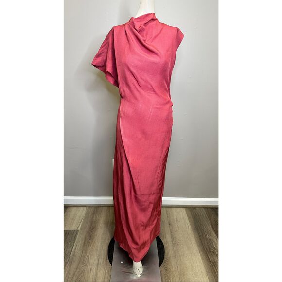 Tove Zola Asymmetric Midi-Dress Size 38 (6) $1095 - Picture 3 of 11